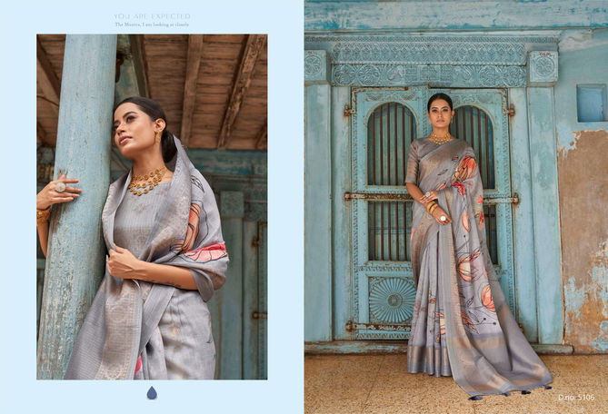 Bhumi Chhap 1 Festive Wear Wholesale Printed Saree Catalog
